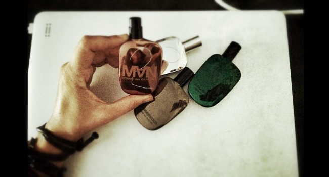 Formato viaggio per le fragranze firmate Comme des Garcons
