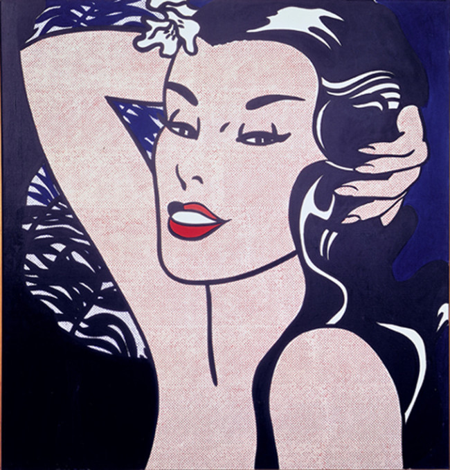 Roy Lichtenstein, Little Aloha, 1962, acrilico su tela : acrylic on canvas, 112x107 cm © Sonnabend Collection, New York © Estate of Roy Lichtenstein, by SIAE 2014
